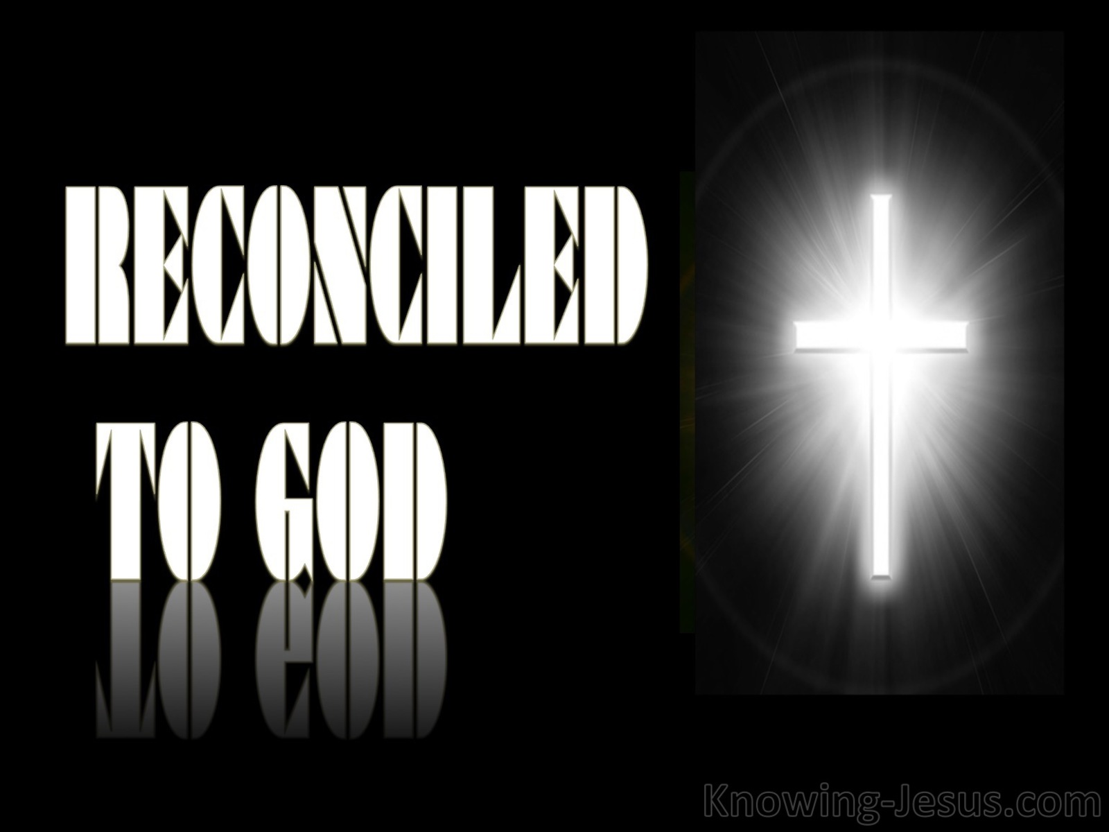 Romans 5:10  Reconciled To God (devotional)09:02 (white) 